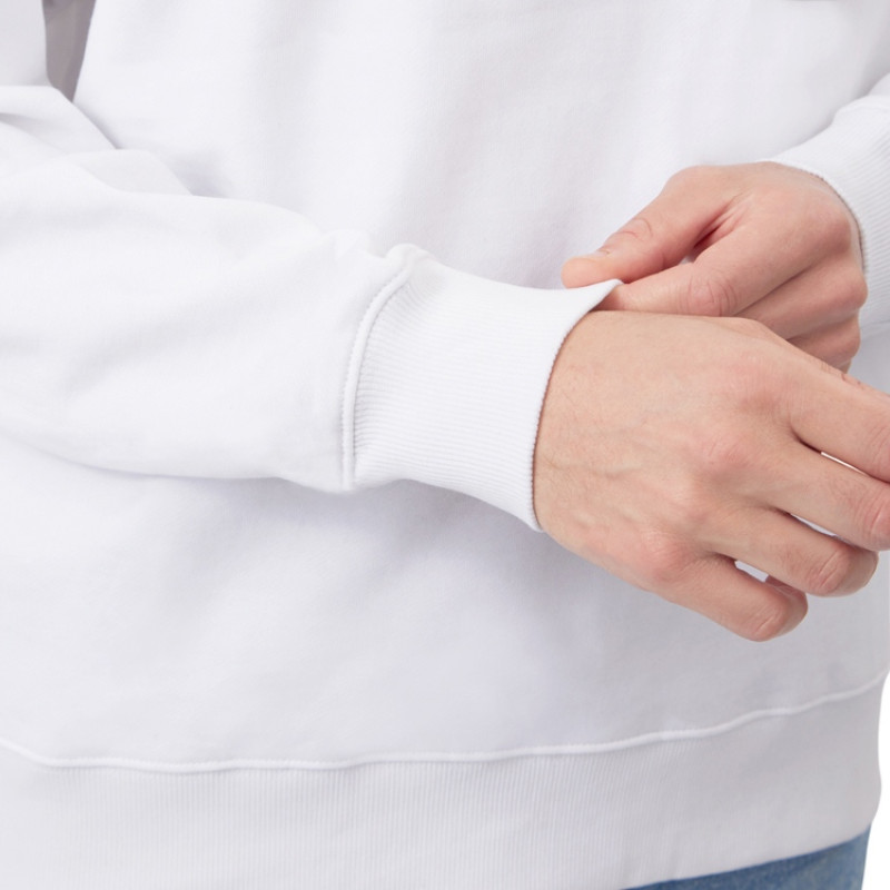 Свитшот оверсайз с рукавом реглан «Belgrade», унисекс, белый