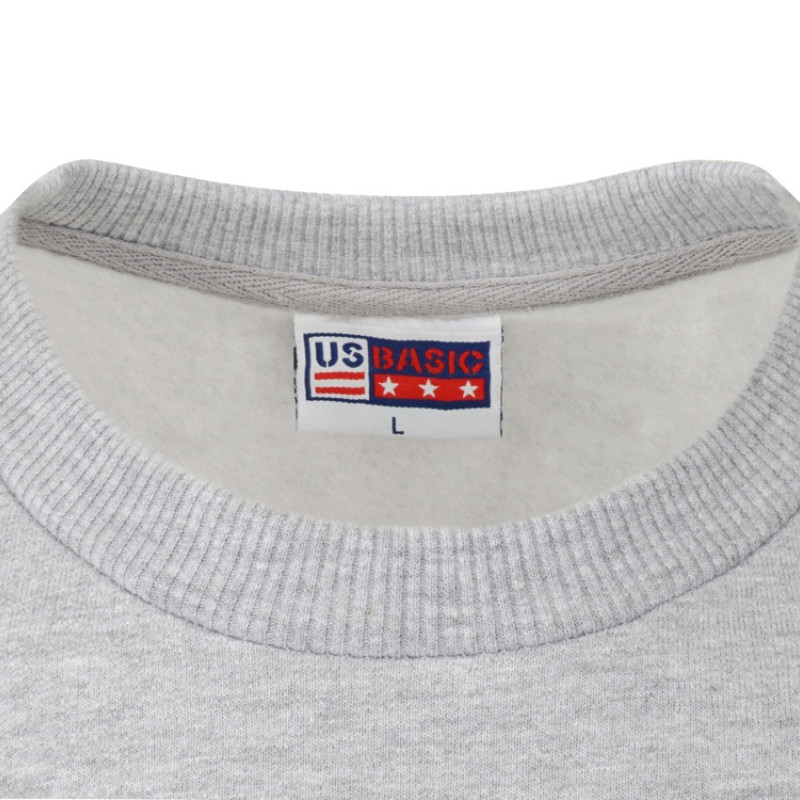 Свитшот "Motion" унисекс с начесом, серый меланж