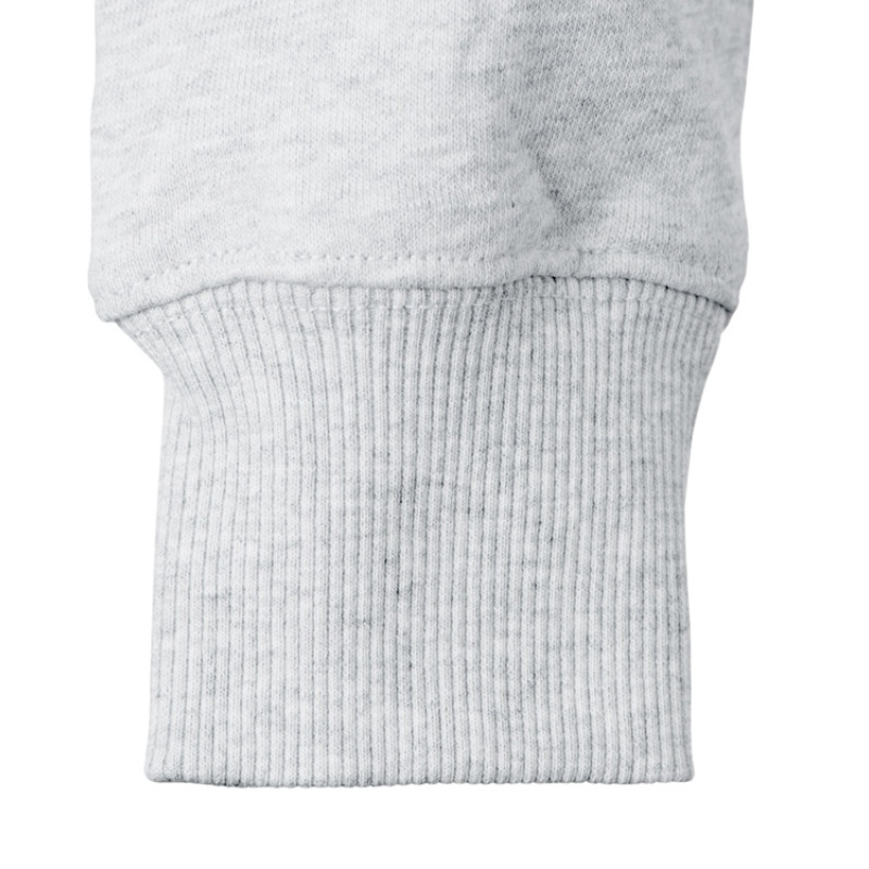 Свитшот оверсайз с рукавом реглан «Belgrade», унисекс, серый меланж