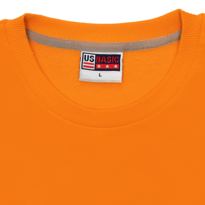 Свитшот "Motion" унисекс с начесом, оранжевый