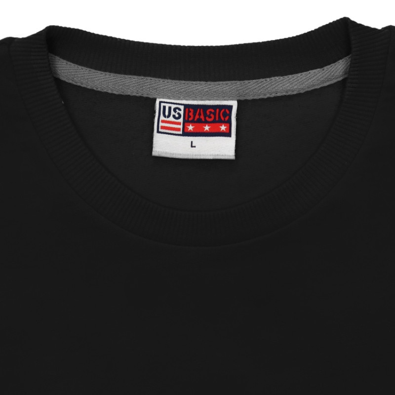 Свитшот "Motion" унисекс с начесом, черный