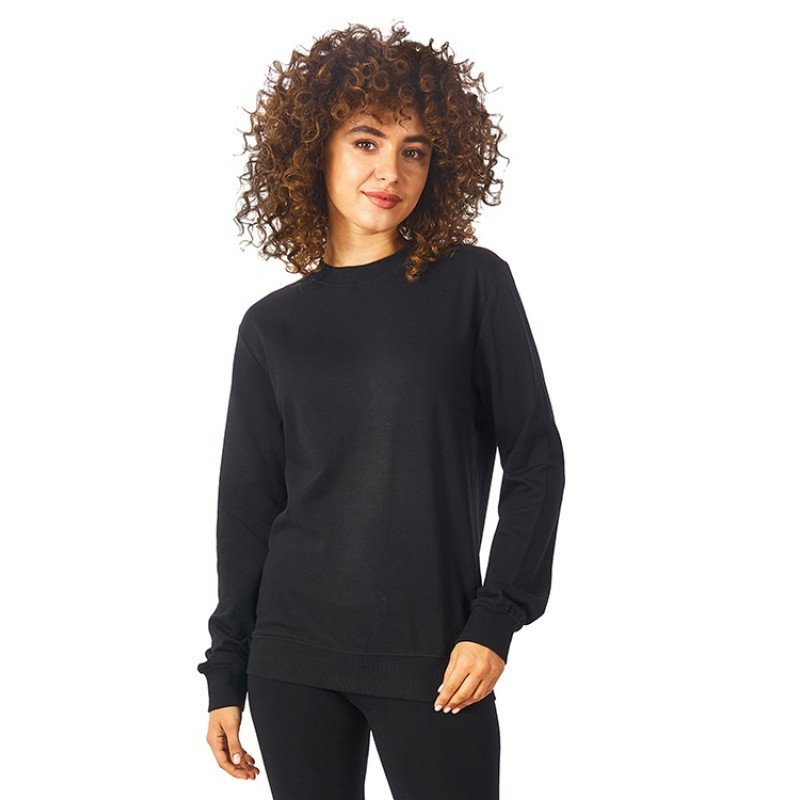 Свитшот «Warsaw» 220гр, унисекс, черный