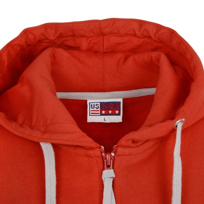 Толстовка на молнии "Perform" женская, красный