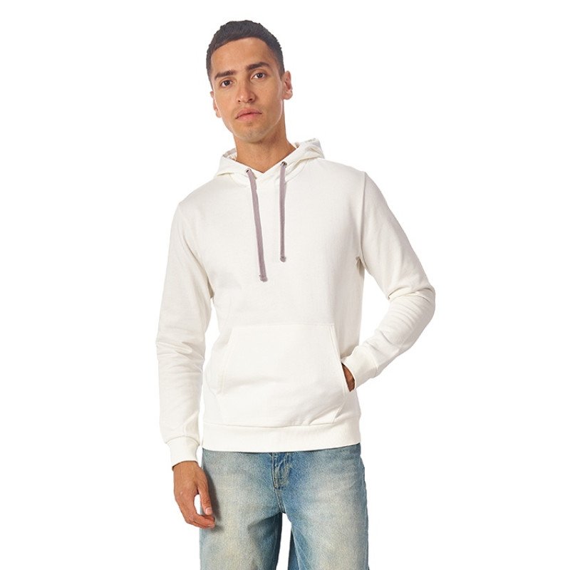 Толстовка унисекс "Stream" с капюшоном, белый