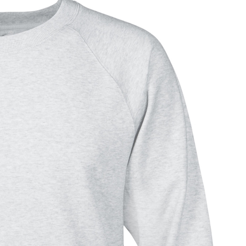 Свитшот оверсайз с рукавом реглан «Belgrade», унисекс, серый меланж