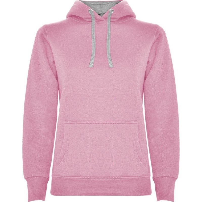 Толстовка с капюшоном "Urban" женская, светло-розовый