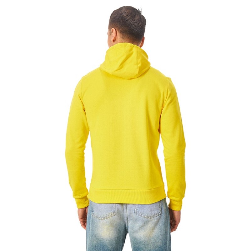 Толстовка унисекс "Stream" с капюшоном, жёлтый