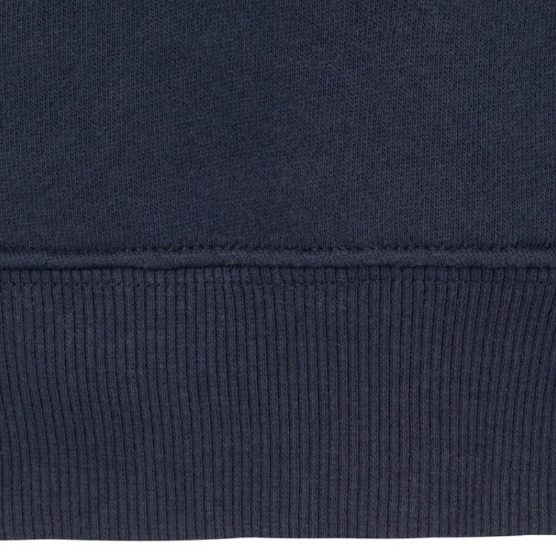 Толстовка с капюшоном оверсайз «Berlin» унисекс, темно-синий