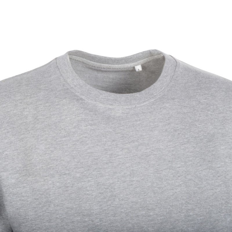 Свитшот «Warsaw» 220гр, унисекс, серый меланж