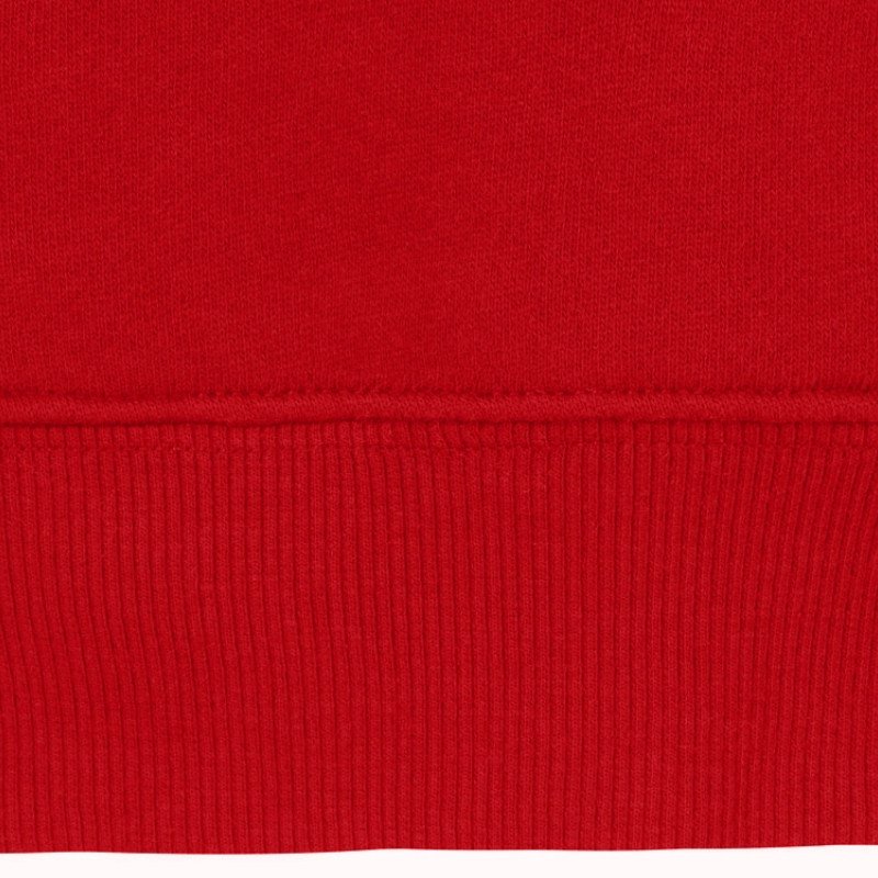 Толстовка с капюшоном оверсайз «Berlin» унисекс, красный