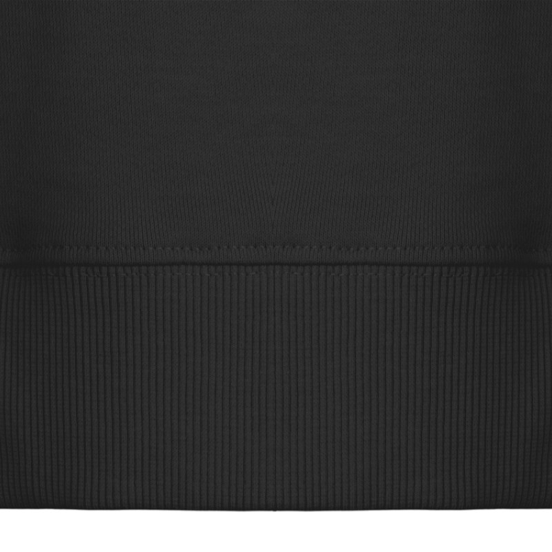 Свитшот оверсайз с рукавом реглан «Belgrade», унисекс, черный