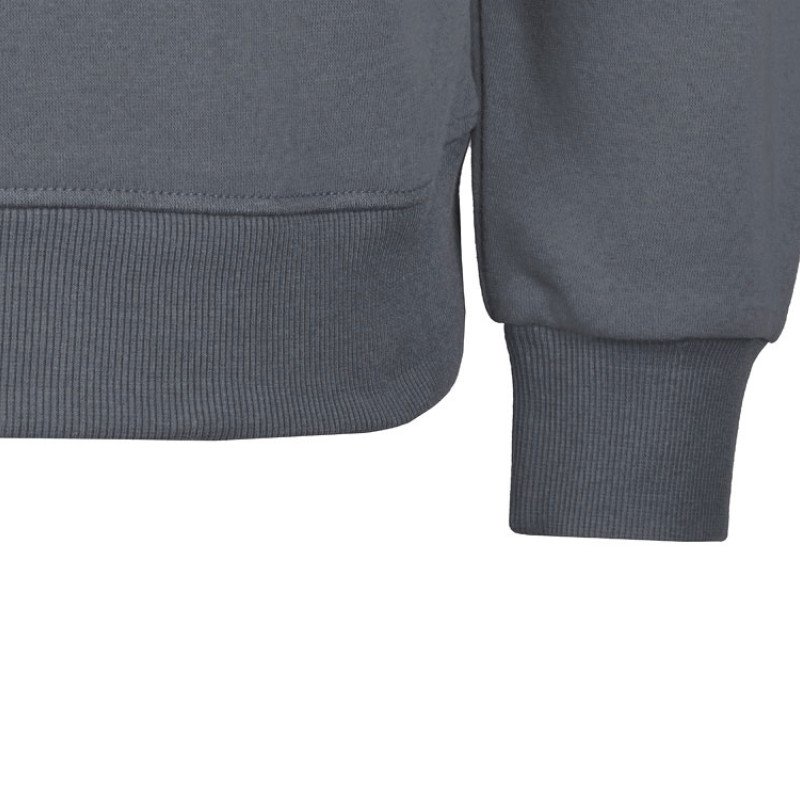 Толстовка с капюшоном оверсайз «Lisbon» унисекс, темно-серый