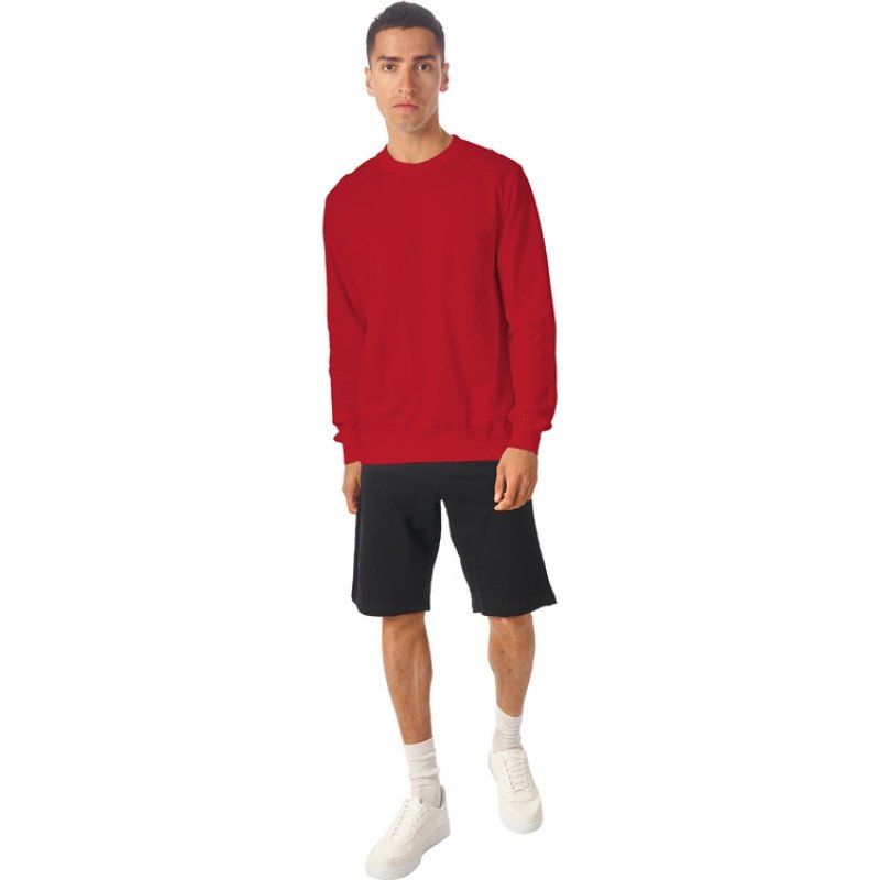 Свитшот «Warsaw» 220гр, унисекс, красный