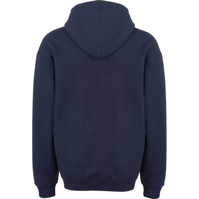 Толстовка с капюшоном оверсайз «Berlin» унисекс, темно-синий