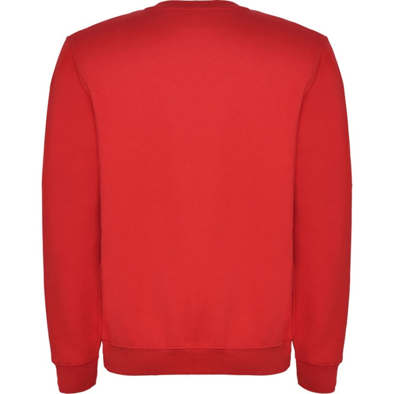 Свитшот с начесом "Clasica" унисекс, красный