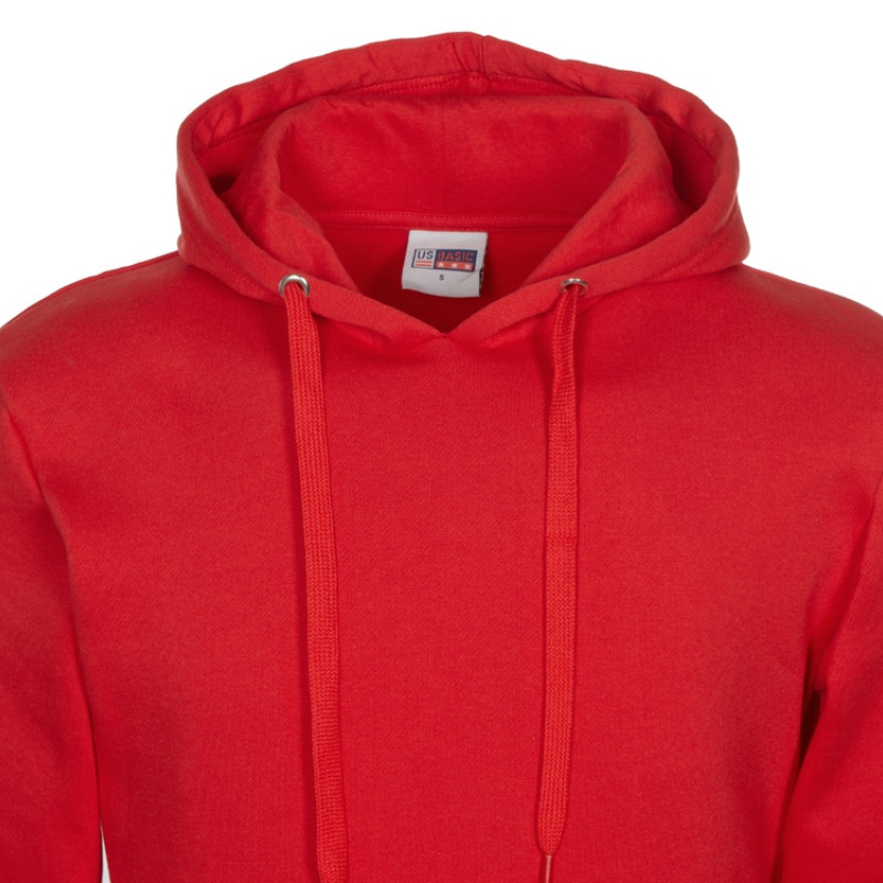 Толстовка с капюшоном "Amsterdam" мужская, красный