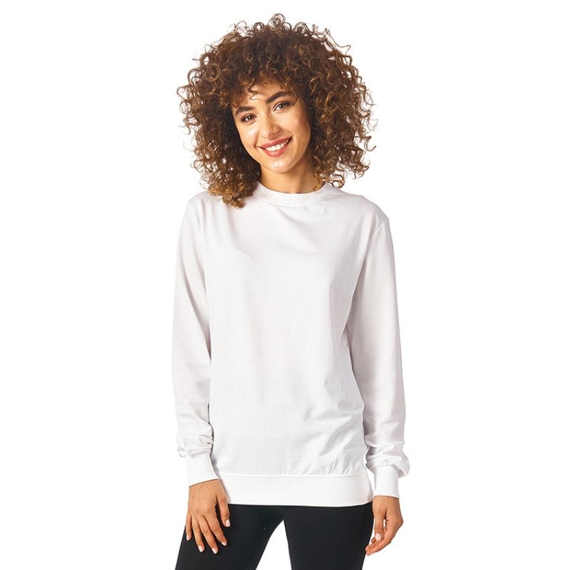 Свитшот «Warsaw» 220гр, унисекс, белый