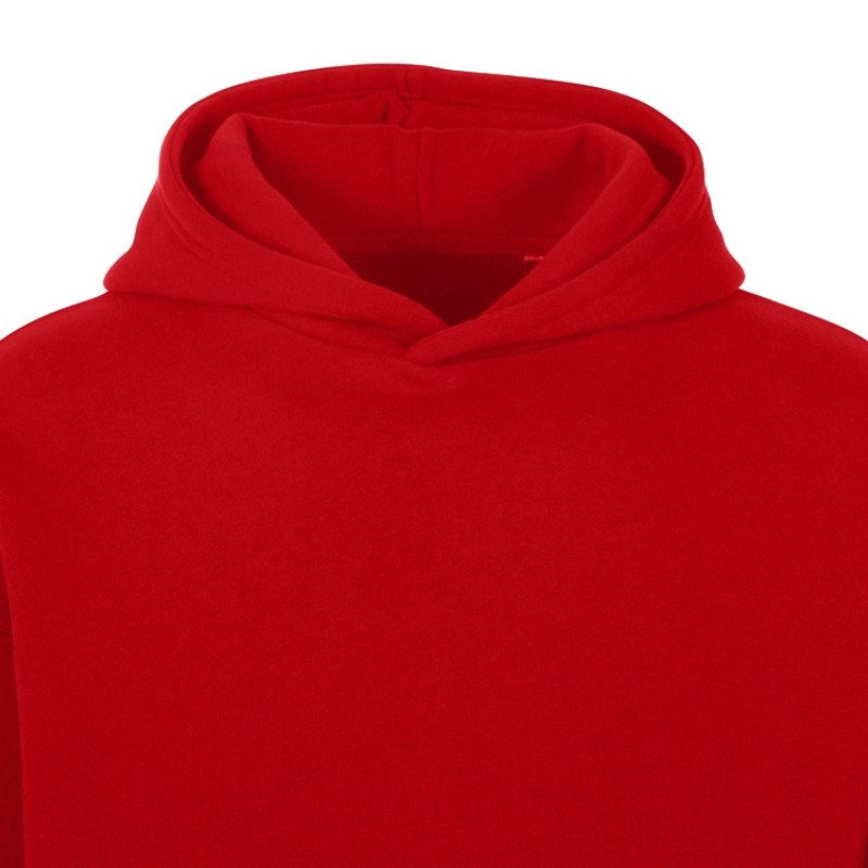 Толстовка с капюшоном оверсайз «Berlin» унисекс, красный