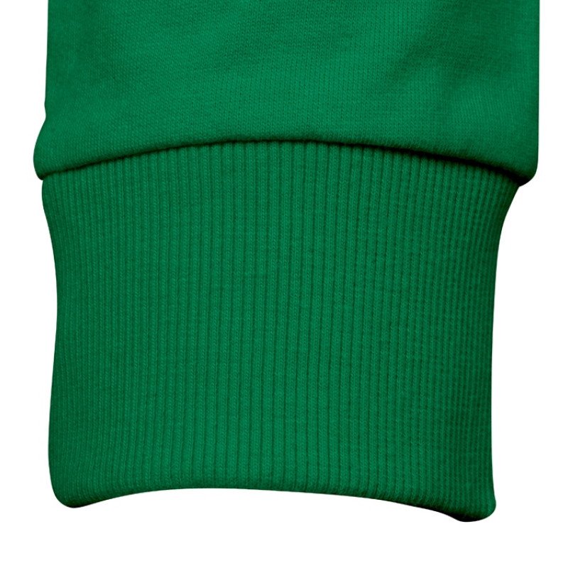 Свитшот "Motion" унисекс с начесом, зелёный