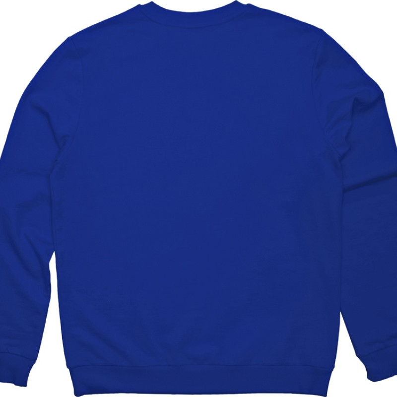 Свитшот "Motion" унисекс с начесом, классический синий