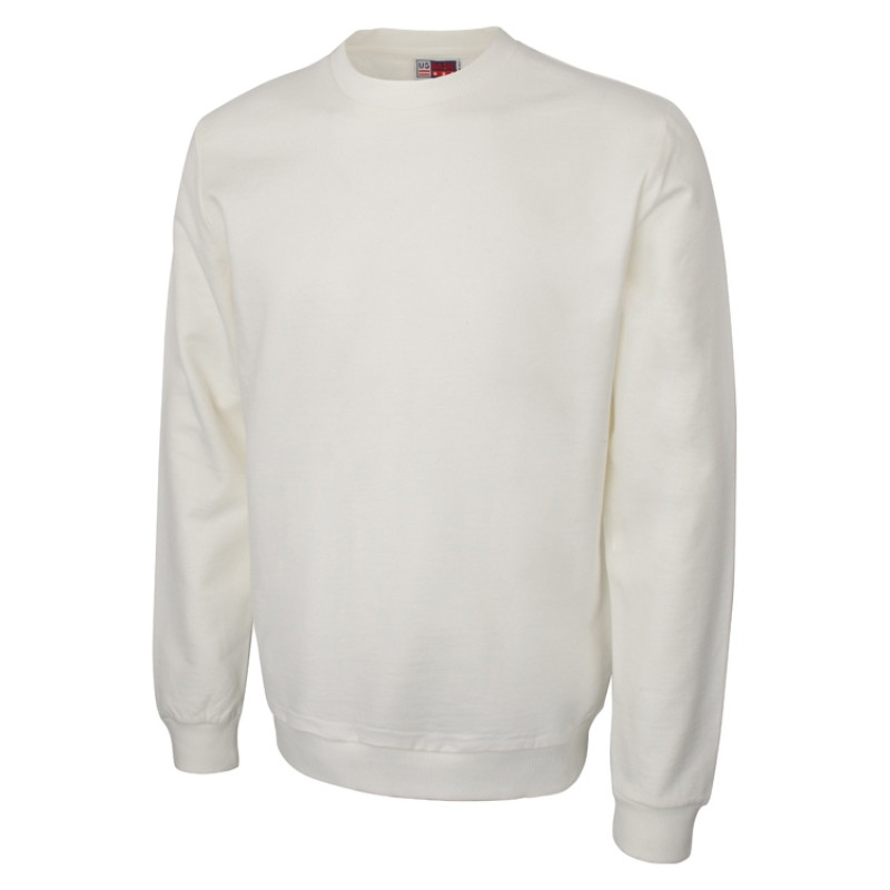 Свитшот "Motion" унисекс с начесом, белый