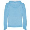 Толстовка с капюшоном "Urban" женская, небесно-голубой/белый