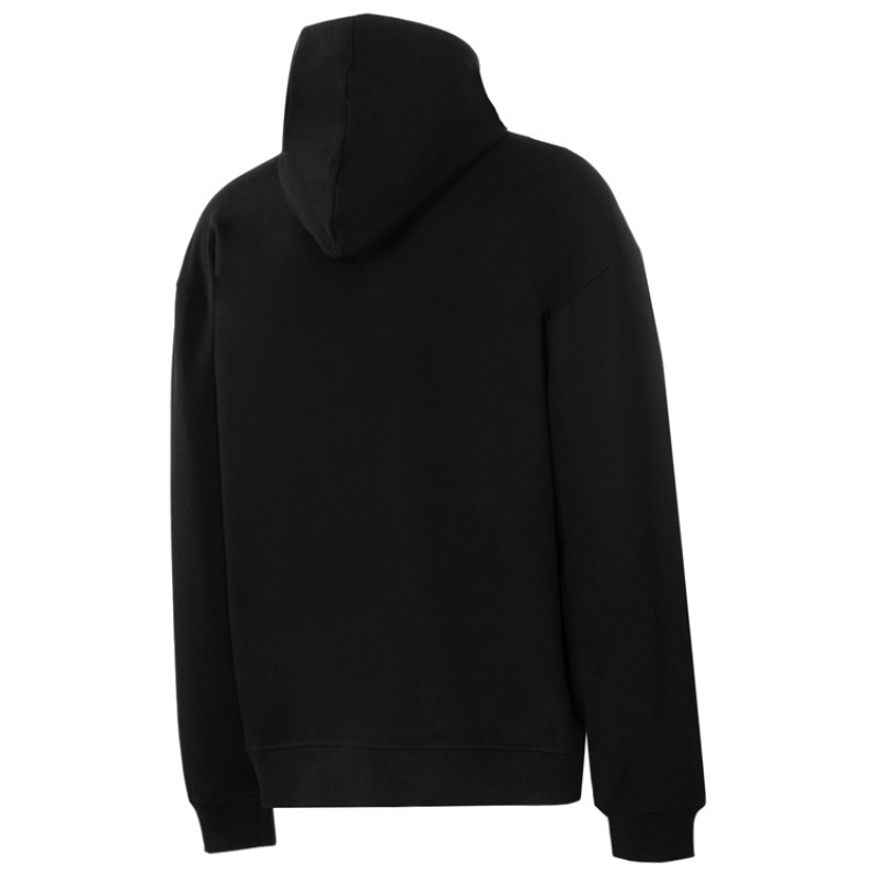 Толстовка оверсайз с капюшоном на молнии «Monaco», черный
