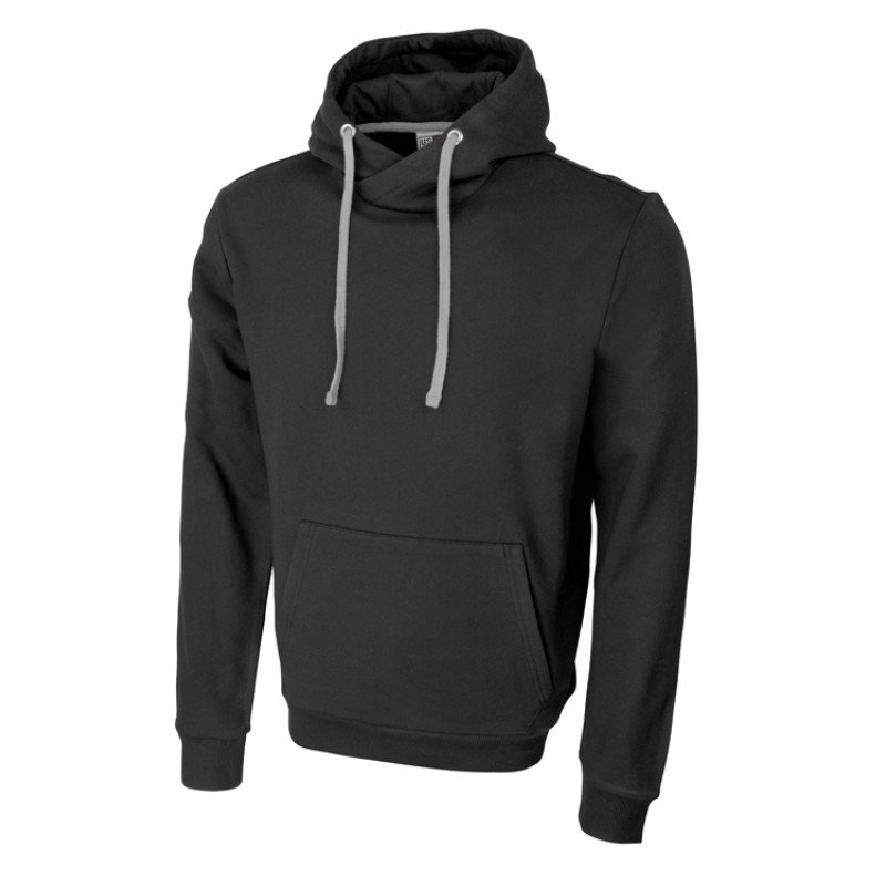 Толстовка унисекс "Stream" с капюшоном, черный