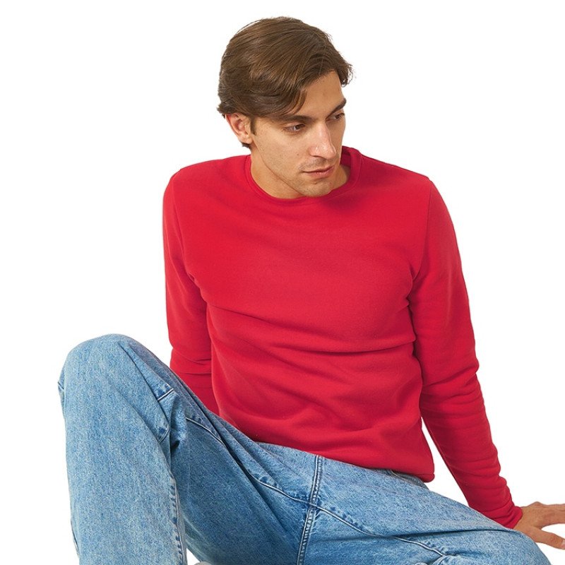 Толстовка промо "London" мужская, красный