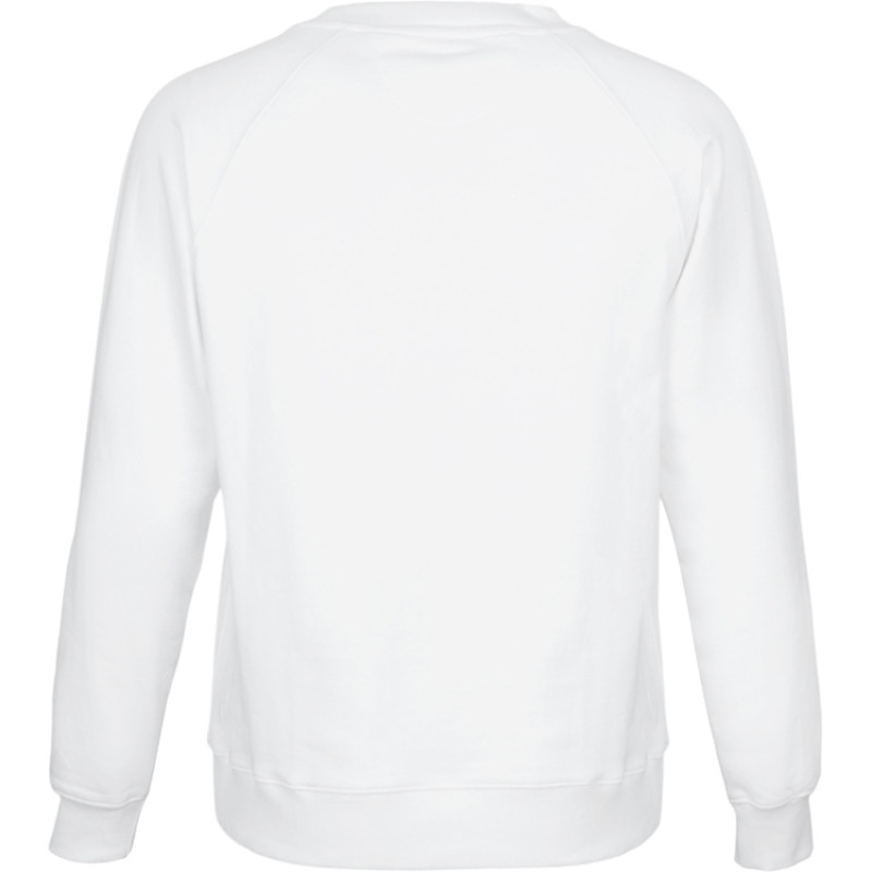 Свитшот оверсайз с рукавом реглан «Belgrade», унисекс, белый