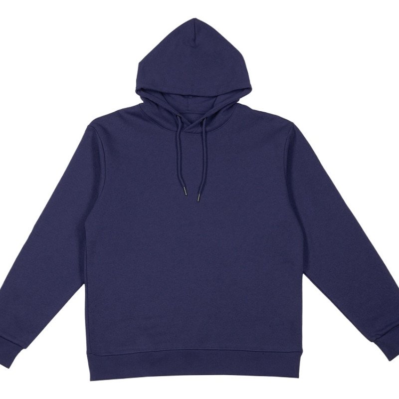 Толстовка с капюшоном оверсайз «Lisbon» унисекс, темно-синий