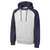 Толстовка с капюшоном «Dublin» мужская, темно-синий/серый меланж