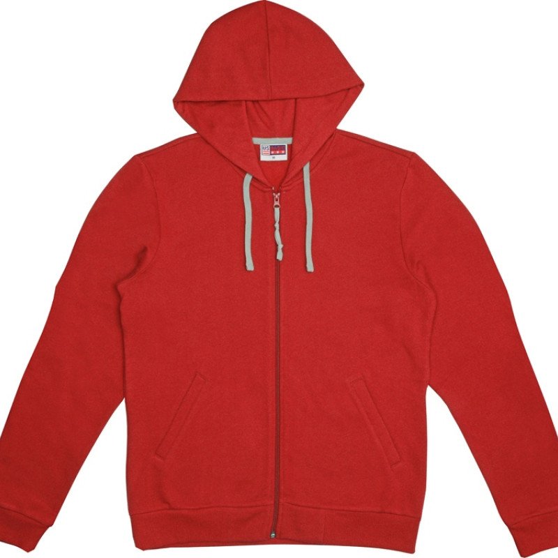 Толстовка на молнии "Perform" женская, красный