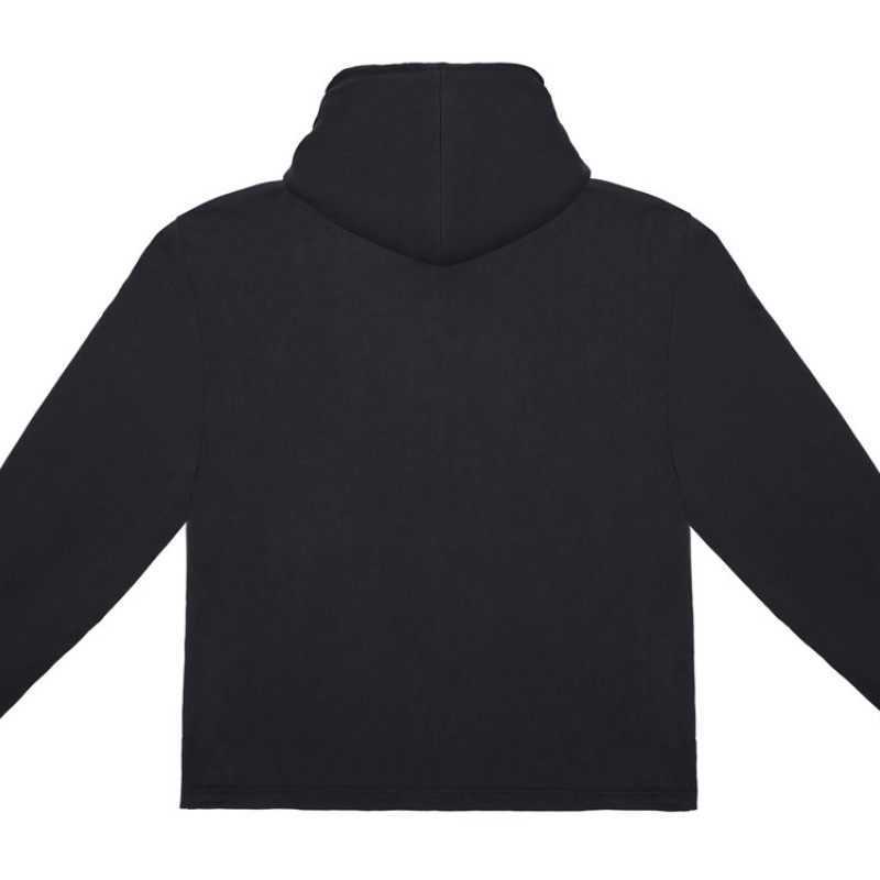 Худи оверсайз «Alpha.01» унисекс, черный