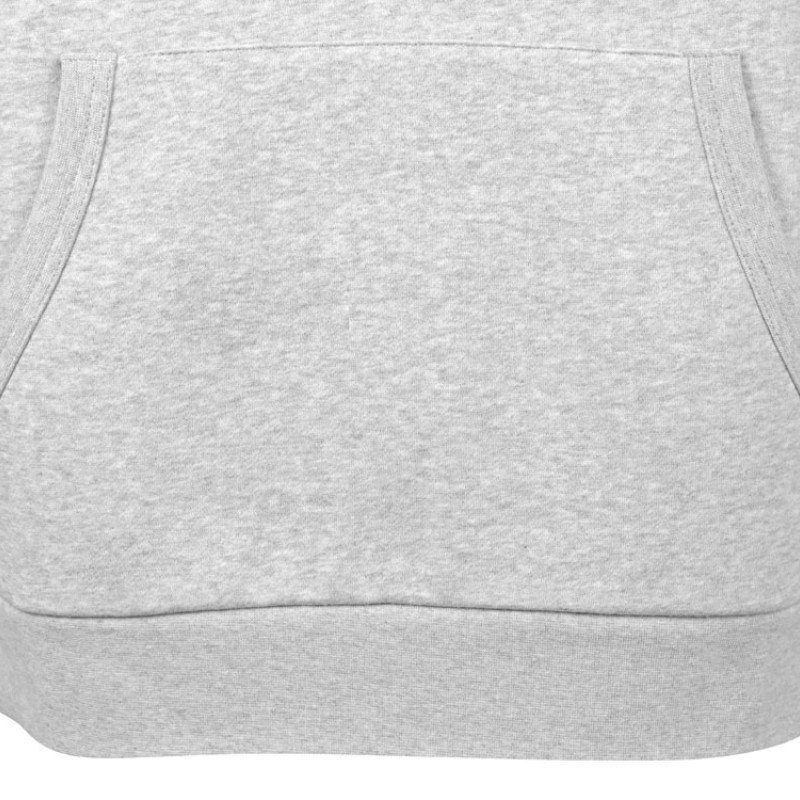 Толстовка с капюшоном «Dublin» мужская, черный/серый меланж