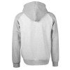 Толстовка с капюшоном «Dublin» мужская, серый меланж/белый меланж