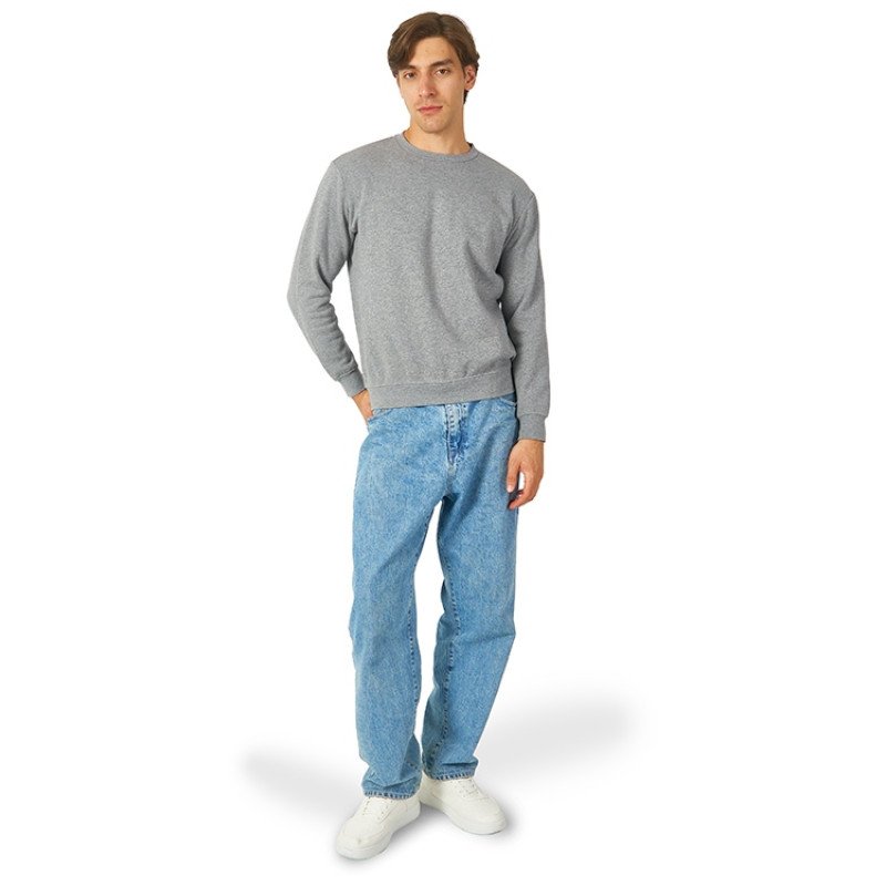 Толстовка "Rome" мужская, серый меланж