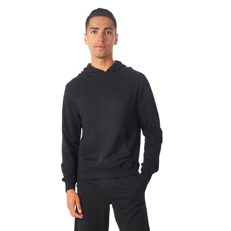 Худи «Warsaw», футер 220гр, черный