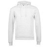 Толстовка с капюшоном "Amsterdam" мужская, белый меланж