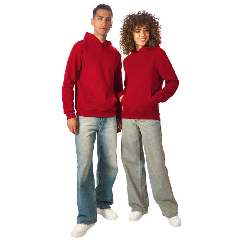 Толстовка Monaco унисекс, красный