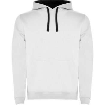 Толстовка с капюшоном "Urban" мужская, белый/нэйви