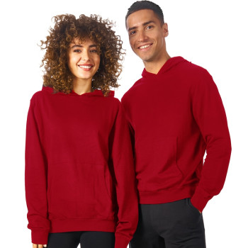 Худи «Warsaw», футер 220гр, красный