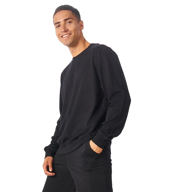 Свитшот «Warsaw» 220гр, унисекс, черный