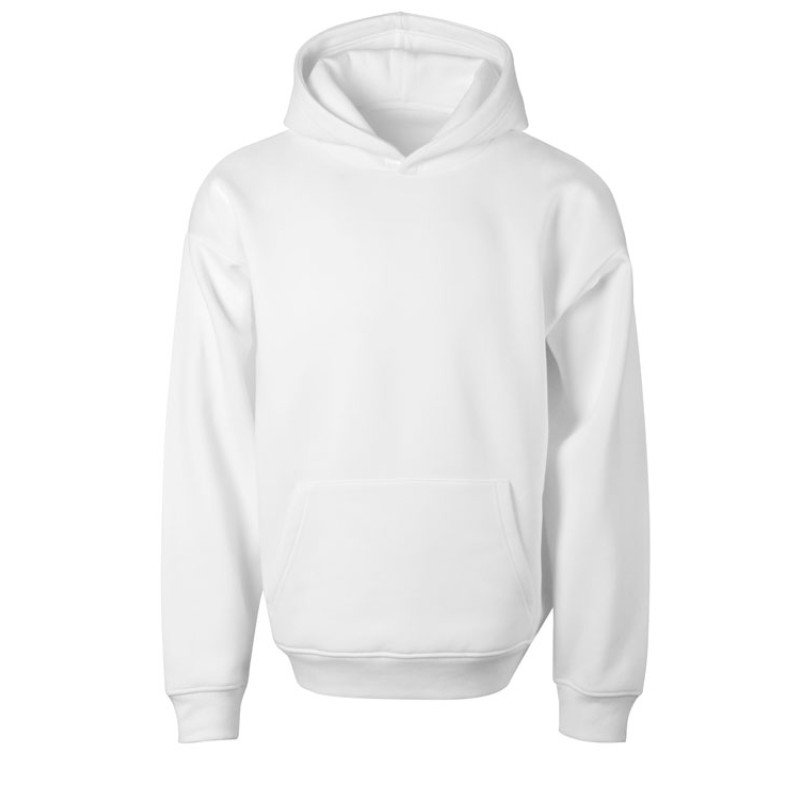 Толстовка с капюшоном оверсайз «Berlin» унисекс, белый
