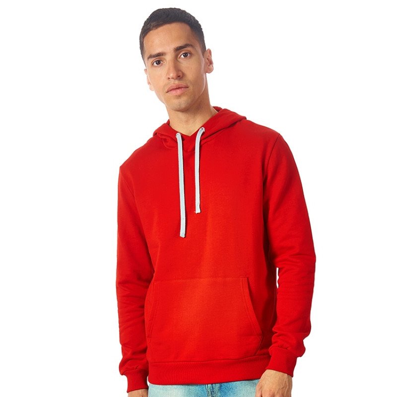 Толстовка унисекс "Stream" с капюшоном, красный