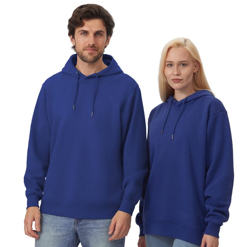 Толстовка с капюшоном оверсайз «Lisbon» унисекс, классический синий