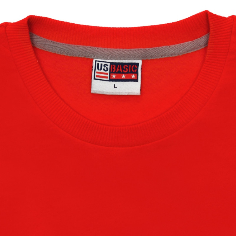 Свитшот "Motion" унисекс с начесом, красный