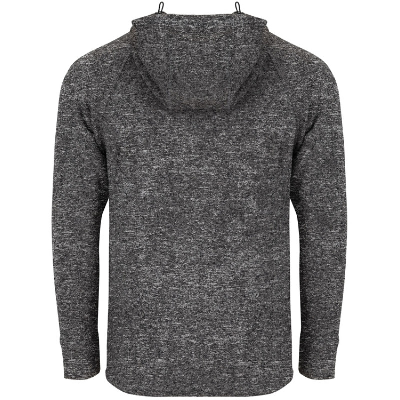 Толстовка на молнии "Everest", меланжевый черный