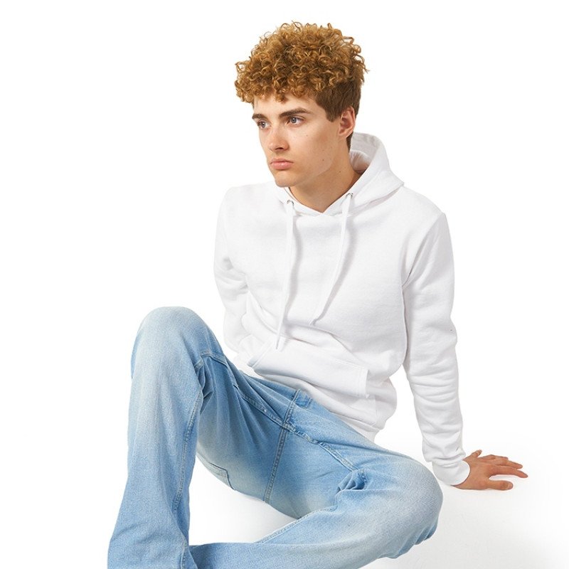 Толстовка с капюшоном "Amsterdam" мужская, белый