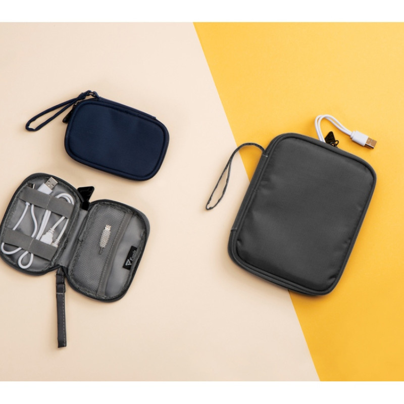 Органайзер для проводов и электроники "Keep Organized M", темно-синий